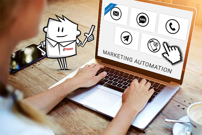 All marketing communication channels in one place – with iPresso Marketing Automation!