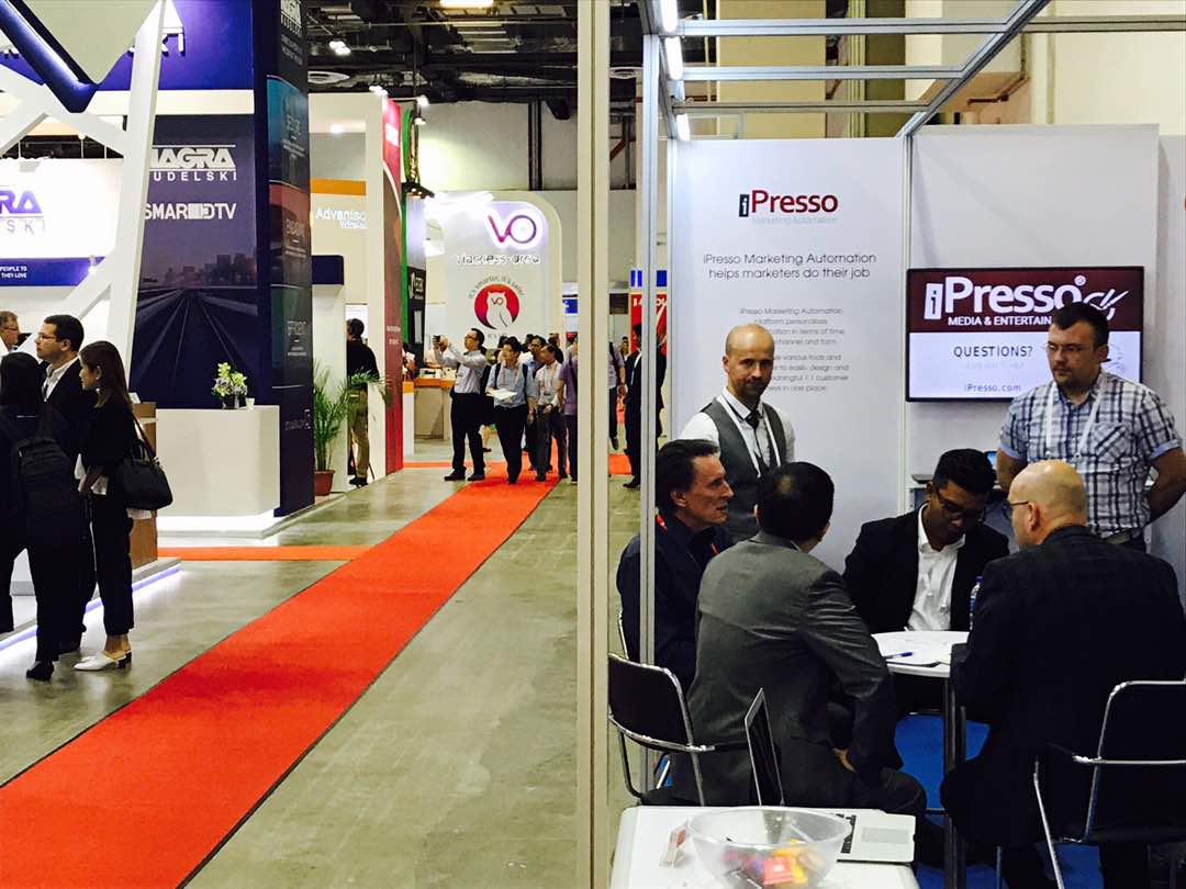 CommunicAsia 2017 kicked off with iPresso among exhibitors