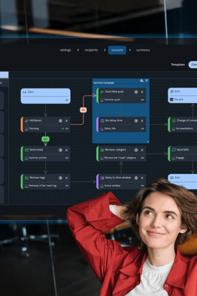 New iPresso interface. Minimalism that maximizes effects